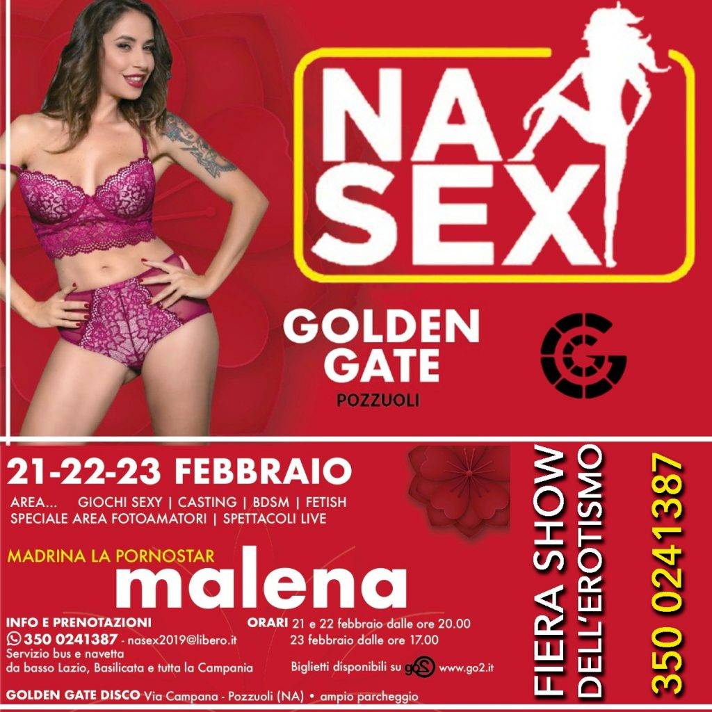 Nasex approda a Napoli, la kermesse dell'erotismo vanterà tante showgirl tra cui la madrina Malena