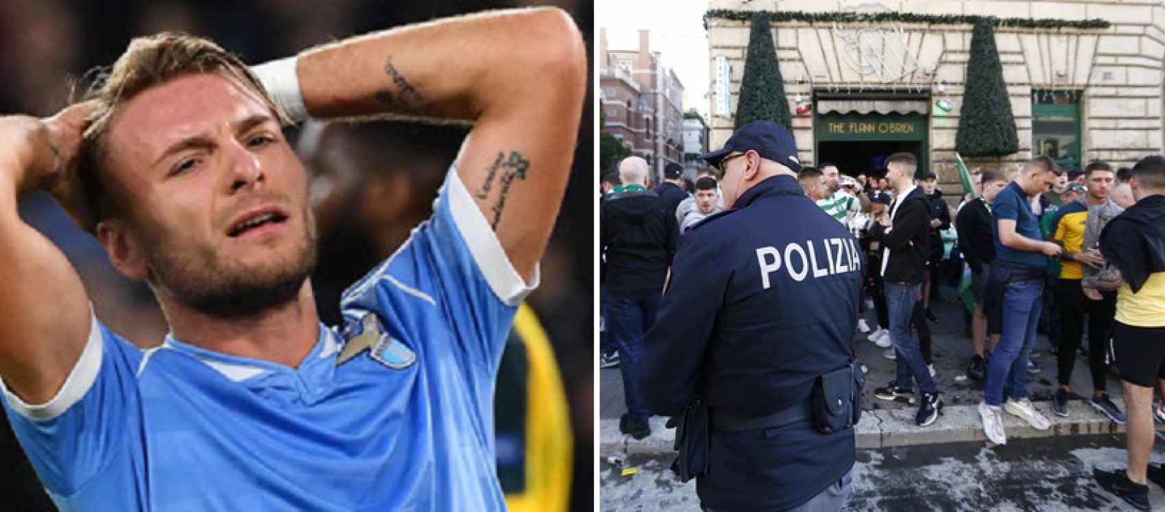 Roma Lazio - Celtic 12 ultras arrestati per accoltellamento