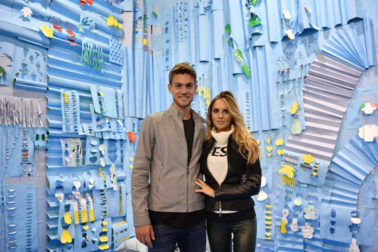 Daniele Rugani e Michela Persico