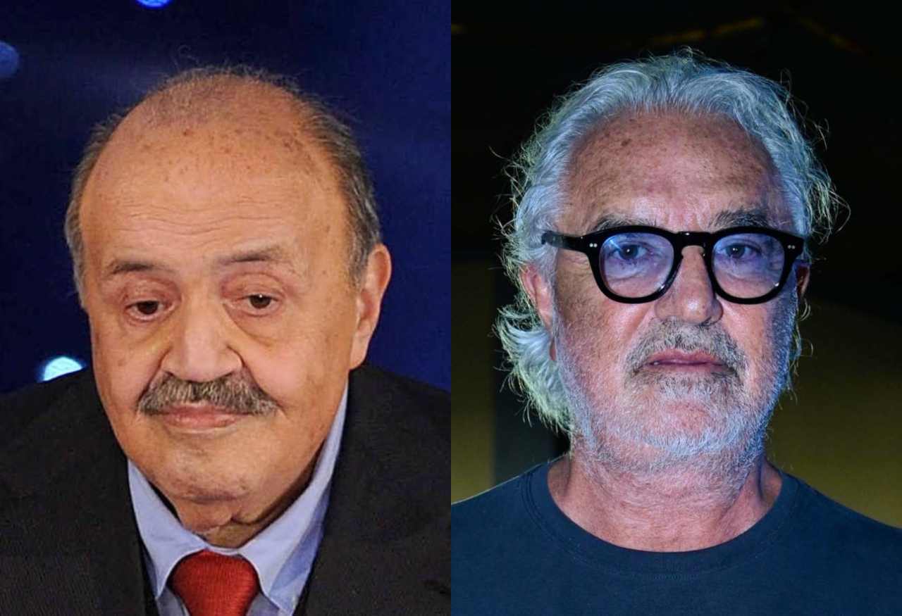 Flavio Briatore e Maurizio Costanzo