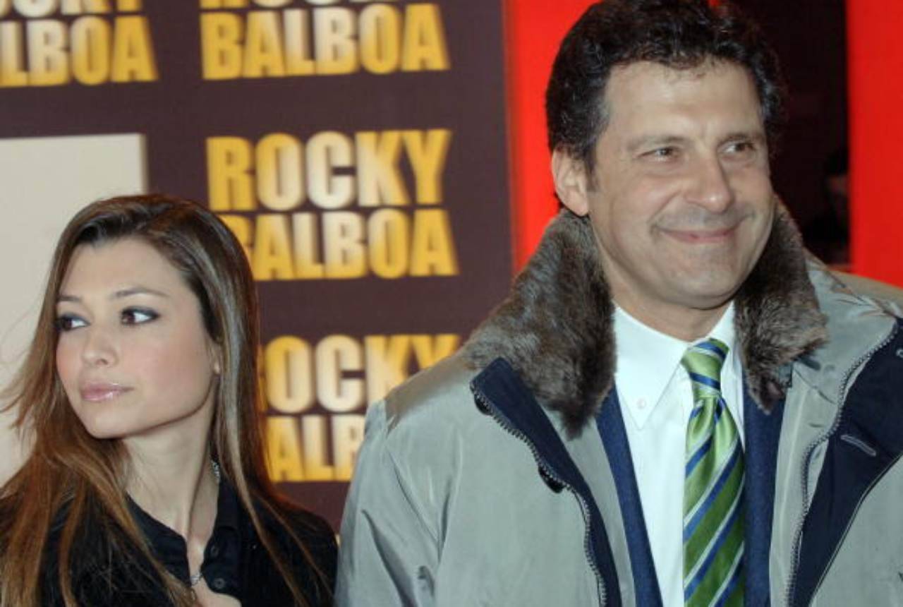 Carlotta Mantovan e Fabrizio Frizzi (fonte gettyimages)