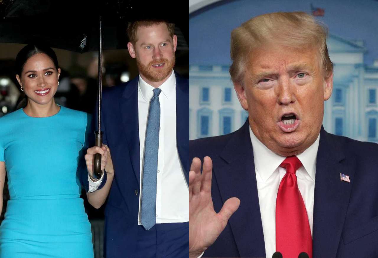 Trump Harry e meghan