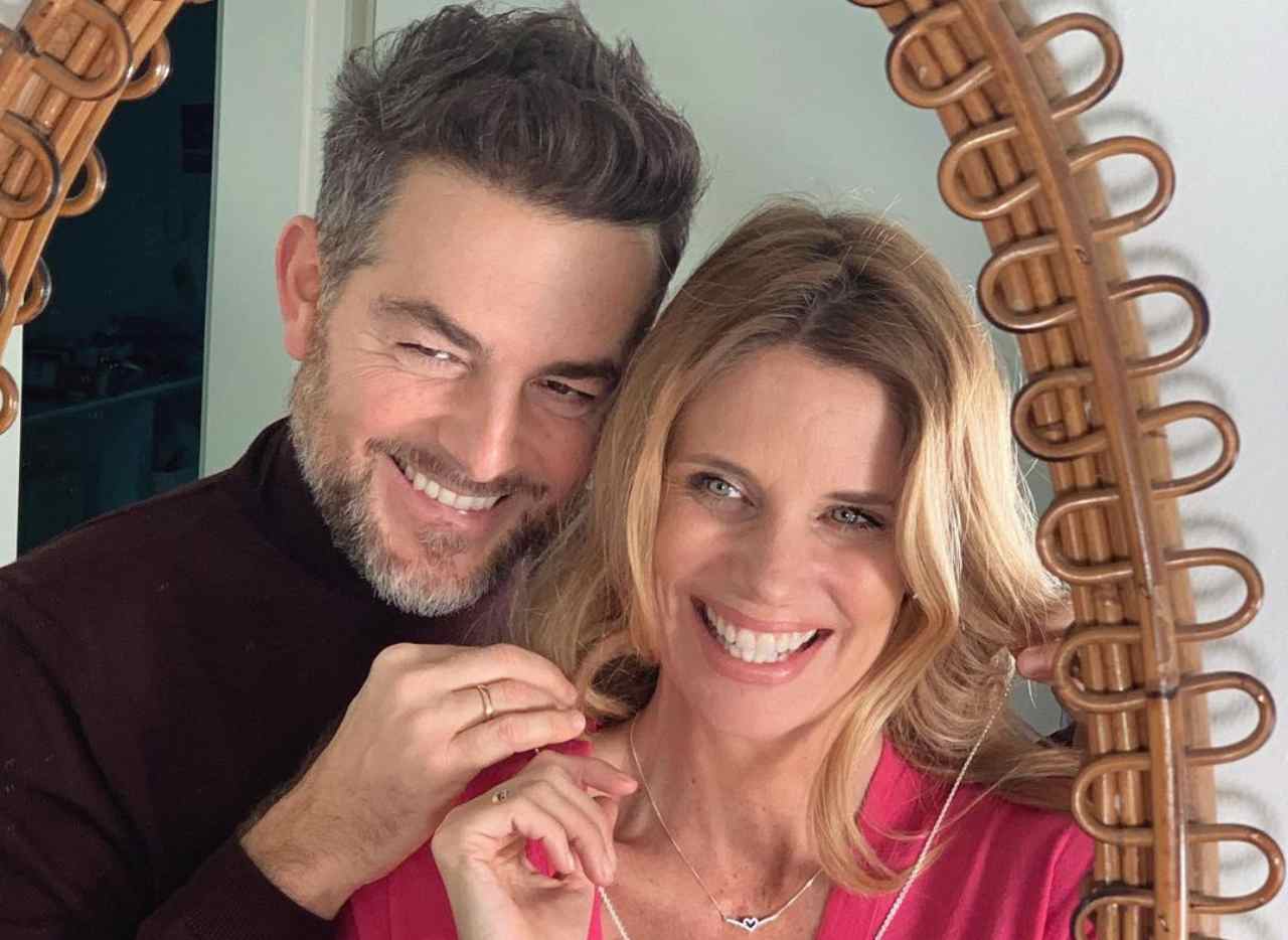 Filippa Lagerback e Daniele Bossari