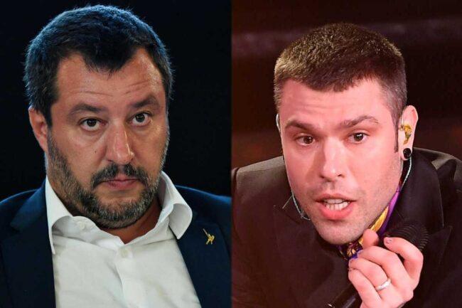 Matteo Salvini e Fedez