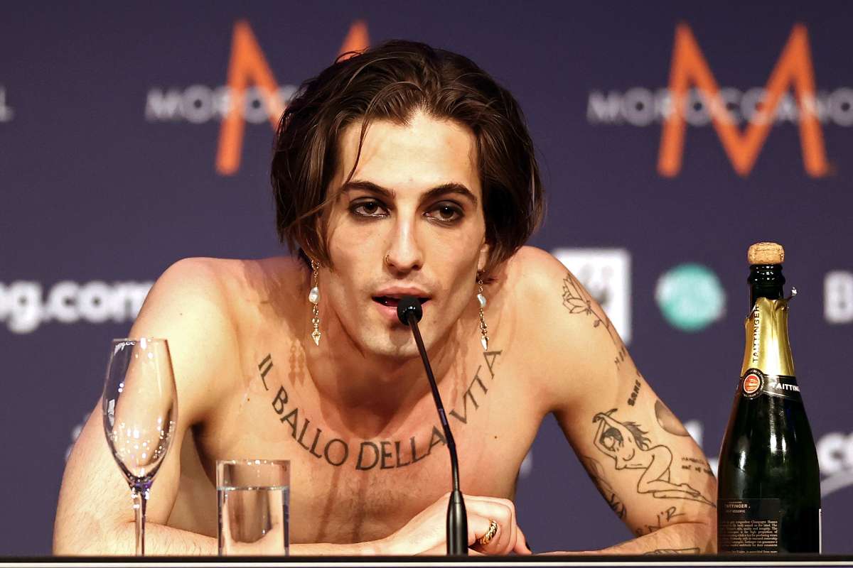 Damiano, frontman dei Maneskin (GettyImages)