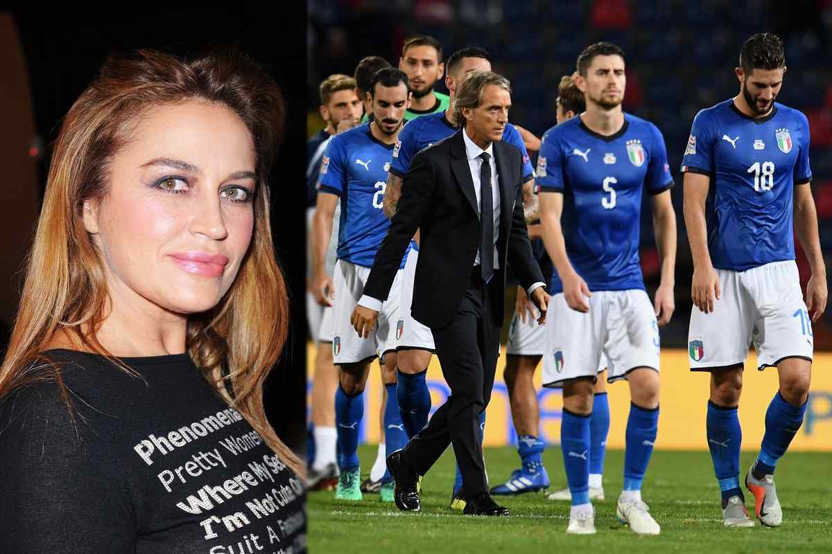 Lory Del Santo e la Nazionale (Getty Images)