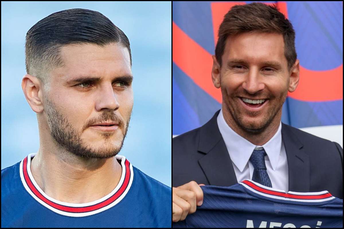 Icardi e Messi (Getty Images)